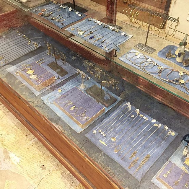 Stop in and see our beautiful new jewelry cases today. They're all filled up with your favorite local designers!