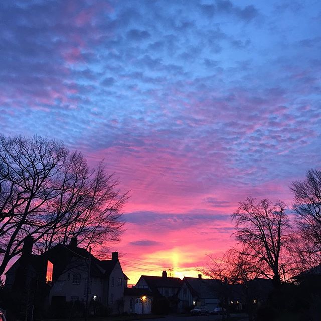 What a sunset tonight!!