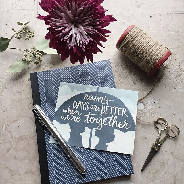 We've still got a few rainy days ahead of us before those May flowers sweep in! Let the people who bring sunshine to even the gloomiest days know how much you love them with a sweet note today.