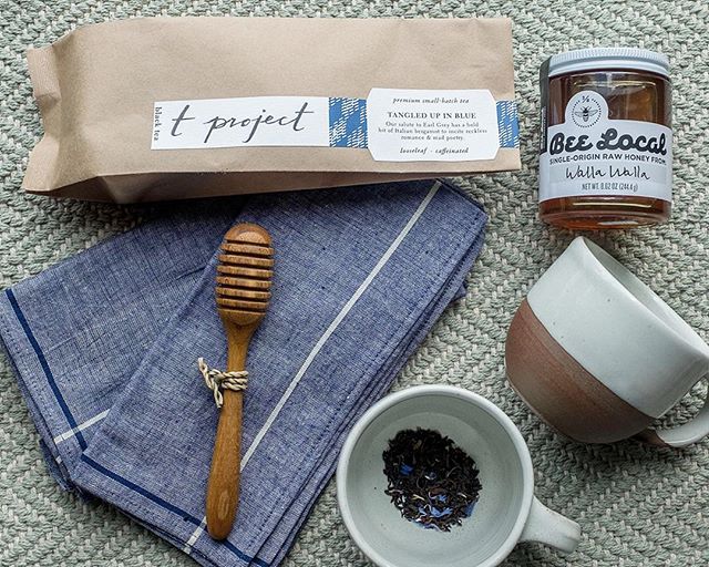 Two of our favorite local flavors! We've got lots of @tprojectshop & @beelocal honey in stock for you here this week! Paired together they make the sweetest thank you gift.