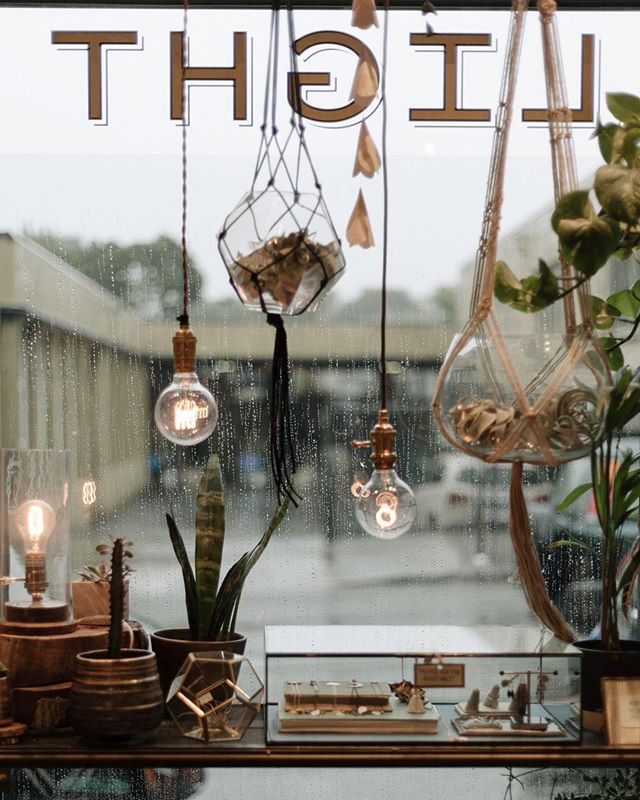 It might be raining cats and dogs outside but it's so cozy inside the shop today.