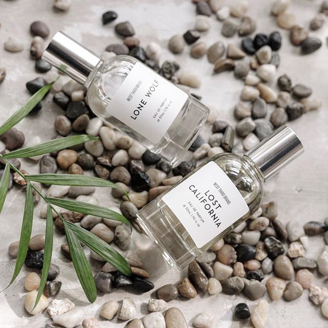 Two of our favorites from the Eau de Parfum collection @westthirdbrand ⠀
⠀
Lost California: Smoked sage and Palo Santo, desert shrubs, cannabis, bergamot, pepper, vanilla musk and labdanum absolute. Lone Wolf: Bergamot, grapefruit and lime layered with jasmine, parsley and mandarin leaf with hints of nutmeg, cardamom, amber, sandalwood and vetiver.