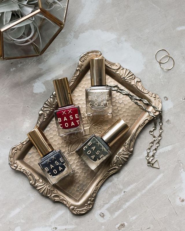 A little treat for yourself! New nail polish by Base Coat arrived this week  It's 8-Free of the most toxic ingredients, vegan and cruelty-free. And how great are these colors?!