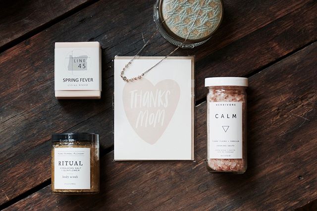 These spring inspired products from our favorite apothecary lines can be an amazing gift for your mom because who doesn't deserve that extra special self-care day.