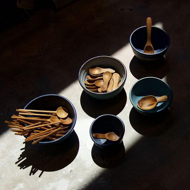 We have a thing for tiny spoons, can't help it. They are the cutest, aren't they?