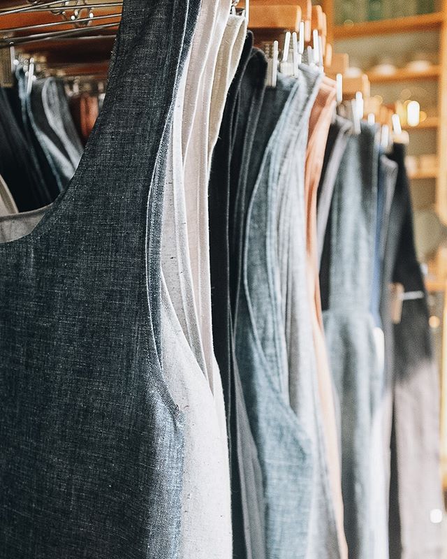 We’re getting down to the last of our @portlandaproncompany stock,  so stop in and pick one up before they are all gone.