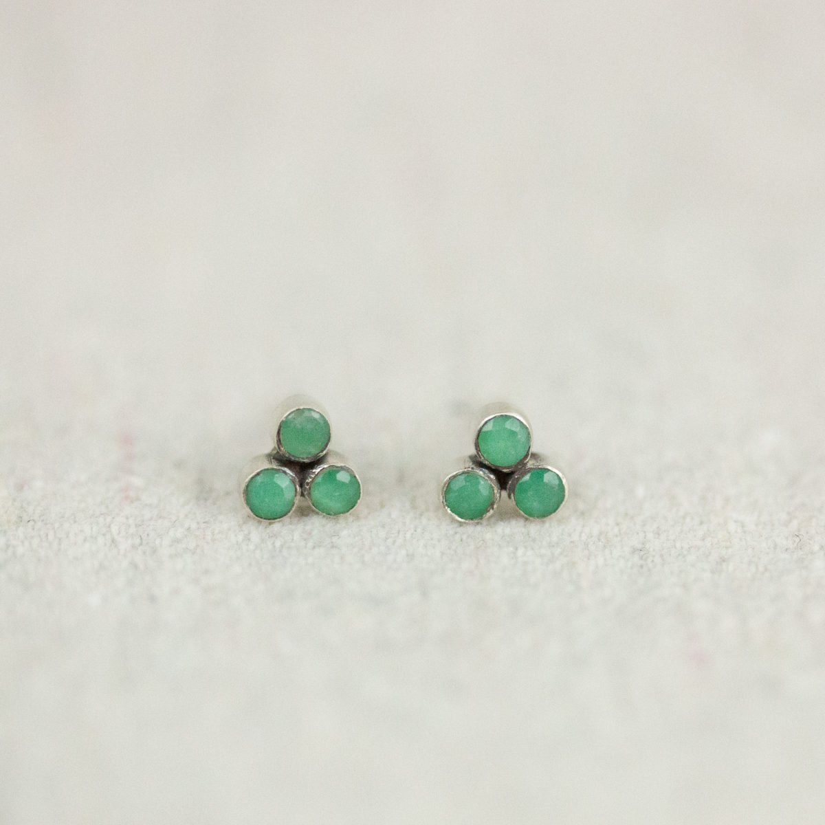 clover-stone-studs-chrysophrase